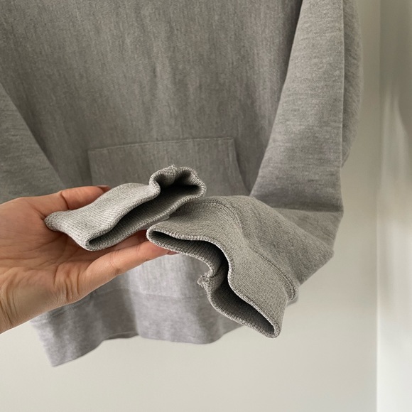 grey champion reverse weave hoodie - Picture 2 of 7